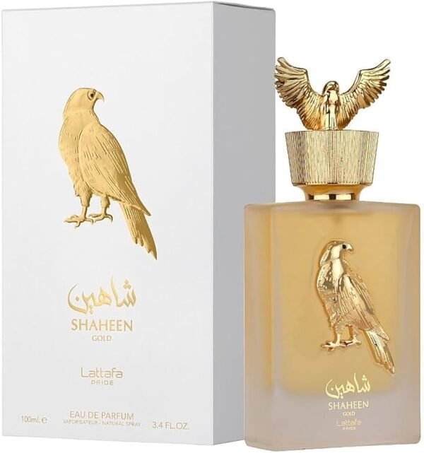 SHAHEEN GOLD Lattafa Pride perfume Unisex/femenino 100ml - Imagen 1