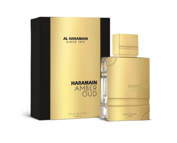 AMBER OUD GOLD Al haramain perfume UNISEX 120ml - Imagen 2
