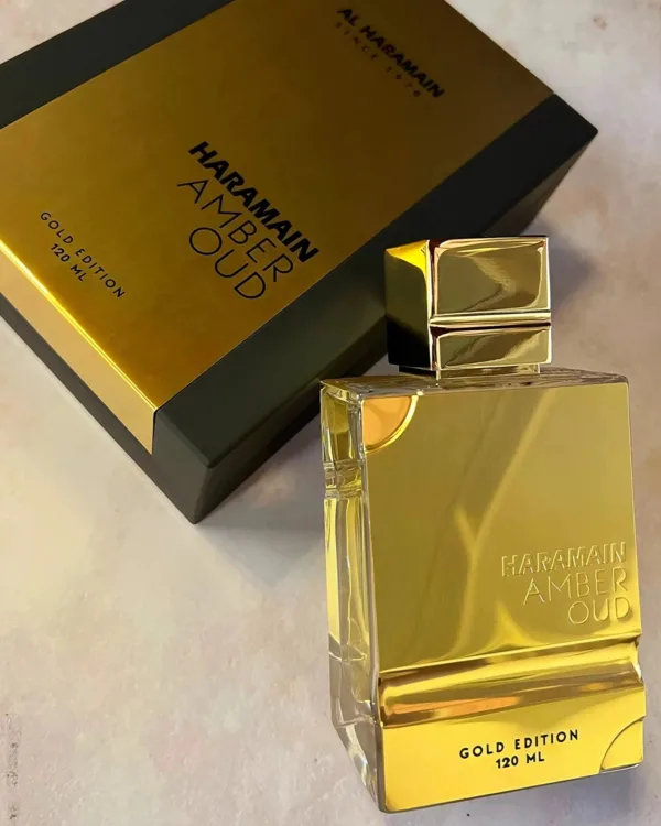 AMBER OUD GOLD Al haramain perfume UNISEX 120ml - Imagen 4