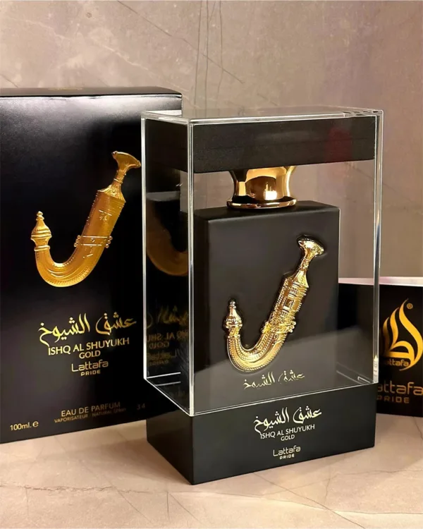 Ishq Al Shuyukh Gold Lattafa perfume Unisex 100 ml - Imagen 3
