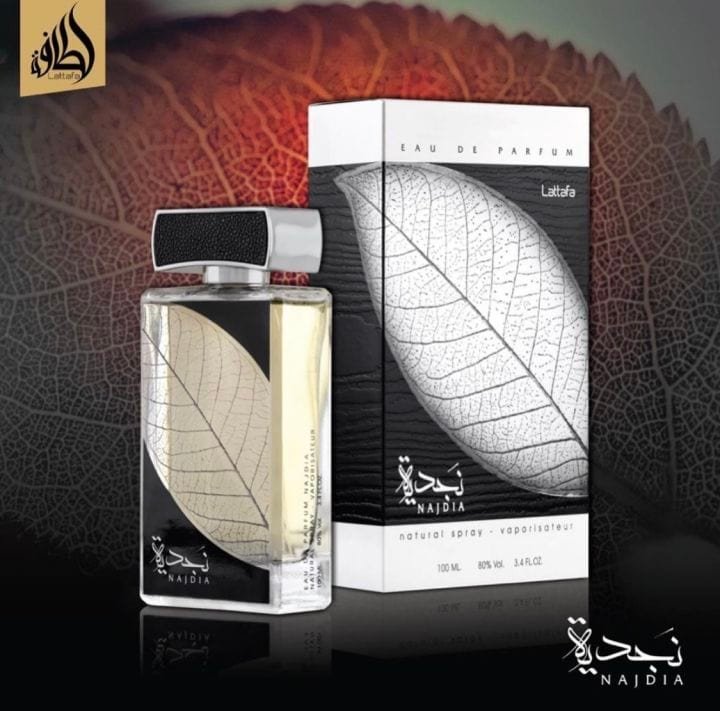 NAJDIA Lattafa perfume HOMBRE 100ml - Imagen 3
