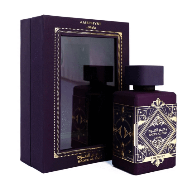 BADEE AL OUD Amethyst Lattafa perfume Unisex 100ml - Imagen 1