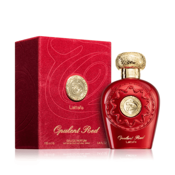 OPULENT RED Lattafa perfume MUJER 100ml - Imagen 1