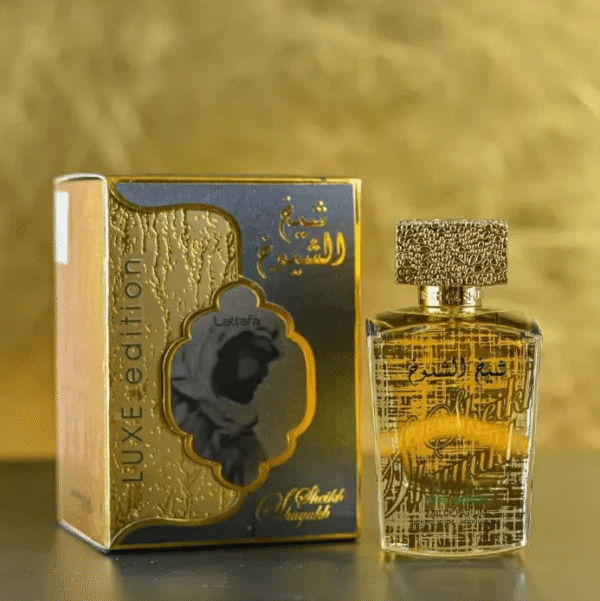 SHEIKH AL SHUYUKH GOLD Lattafa perfume UNISEX 100ml - Imagen 3